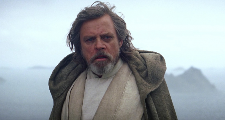Mark Hamill as Luke Skywalker in 'Star Wars: The Force Awakens.'