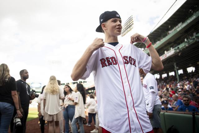 A day to build a dream on: Middleboro teen visits Fenway with