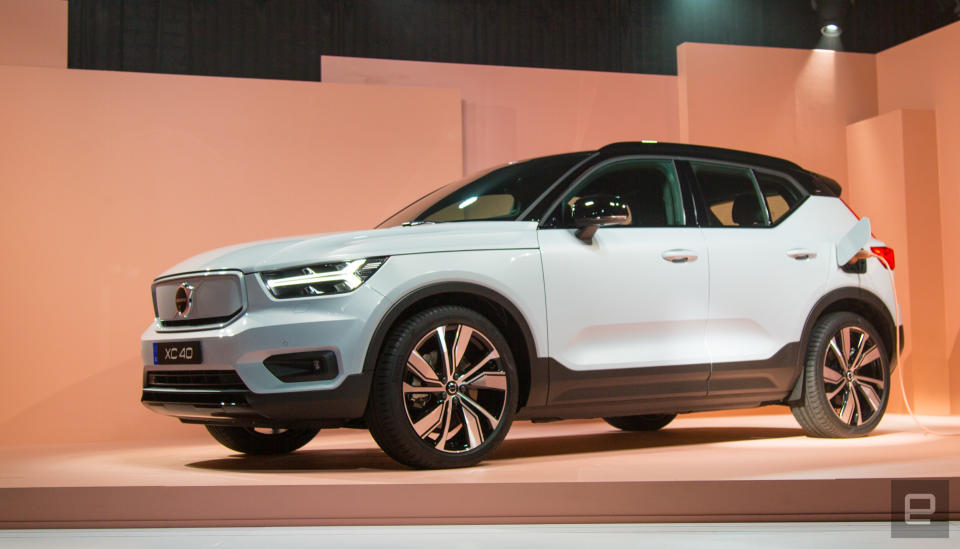 Volvo XC40 Recharge EV unveil