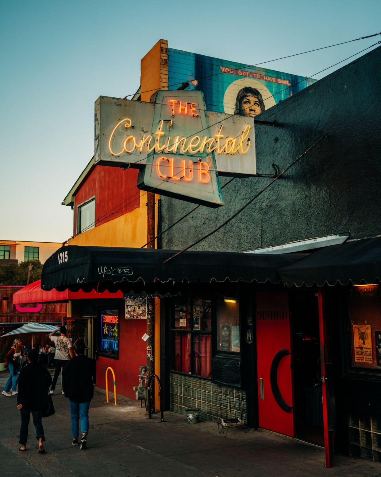 Live music venue the Continental Club