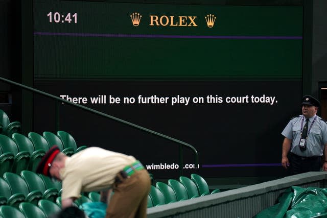 Novak Djokovic and Andy Murray were among the players affected by matches being suspended due to the 11pm curfew 