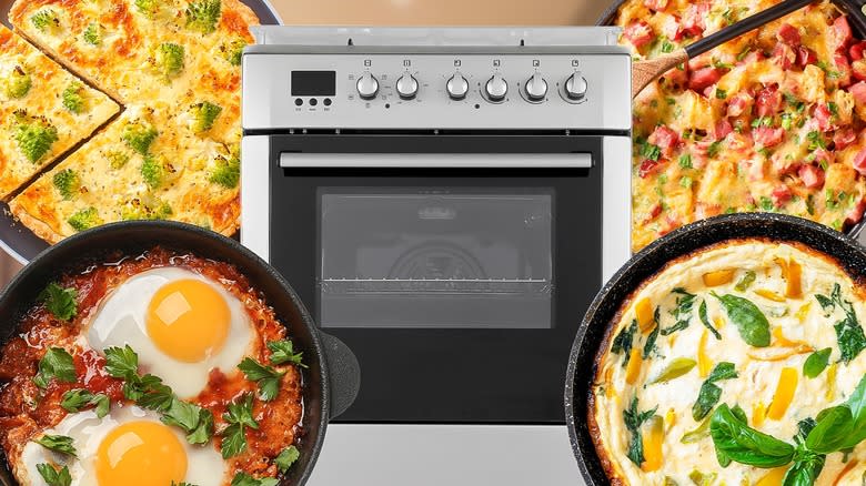 egg dishes with oven