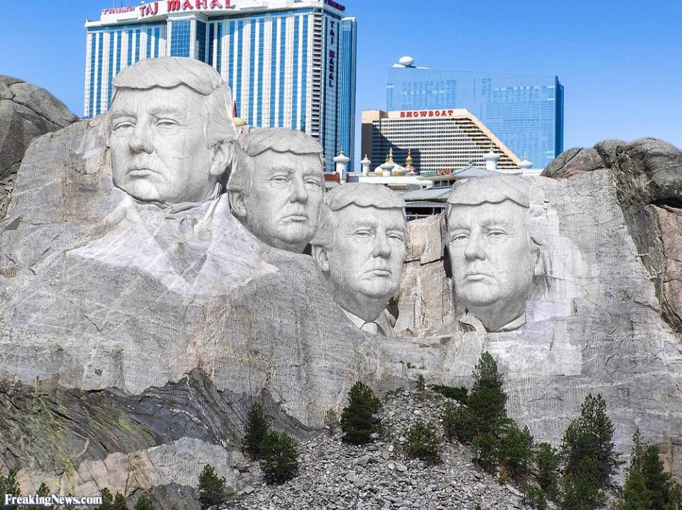 Trump auf dem Mount Rushmore: So spottet das Netz