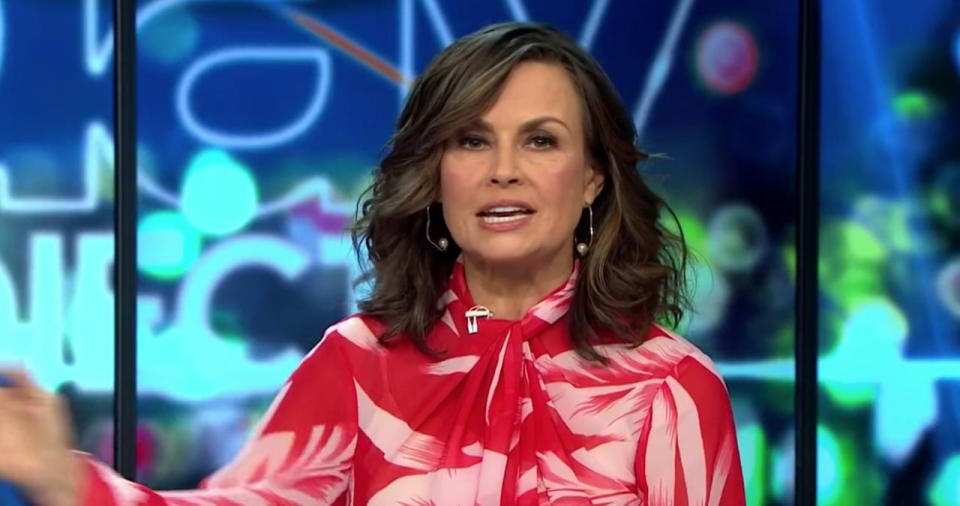 Lisa Wilkinson later shared her support for Grace on her Instagram with a lengthy tribute. Photo: Ten