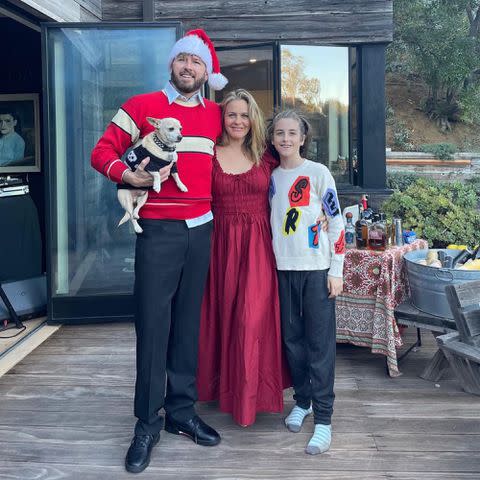 <p>Alicia Silverstone Instagram</p> Christopher Jarecki and Alicia Silverstone with their son, Bear Jarecki.