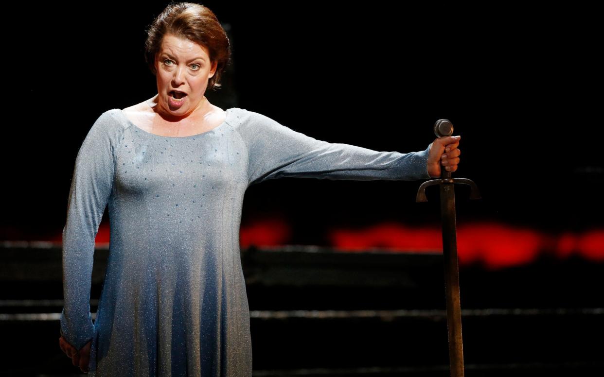 Superb artistry: Nina Stemme as Isolde in Wagner's Tristan und Isolde - AFP