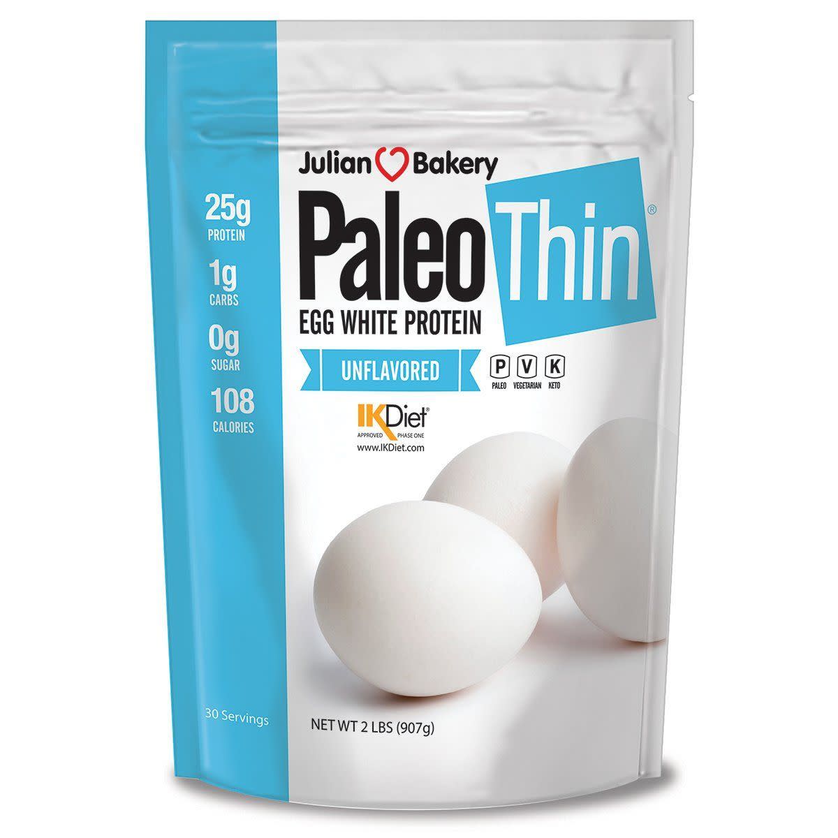 <p>Julian Bakery Paleo Thin Protein Powder</p><p>amazon.com</p><p>$69.99</p><p><a href="https://www.amazon.com/dp/B06XF5GT2G?tag=syn-yahoo-20&ascsubtag=%5Bartid%7C2141.a.20440938%5Bsrc%7Cyahoo-us" rel="nofollow noopener" target="_blank" data-ylk="slk:Shop Now;elm:context_link;itc:0;sec:content-canvas" class="link rapid-noclick-resp">Shop Now</a></p><span class="copyright">Amazon</span>