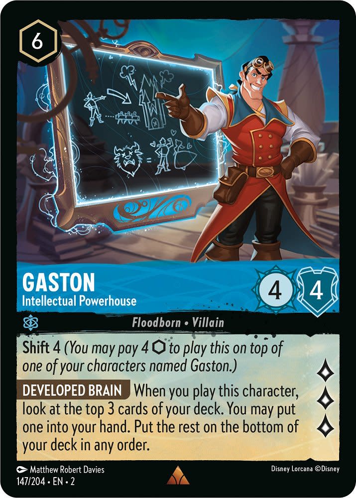 Gaston - Intellectual Powerhouse card