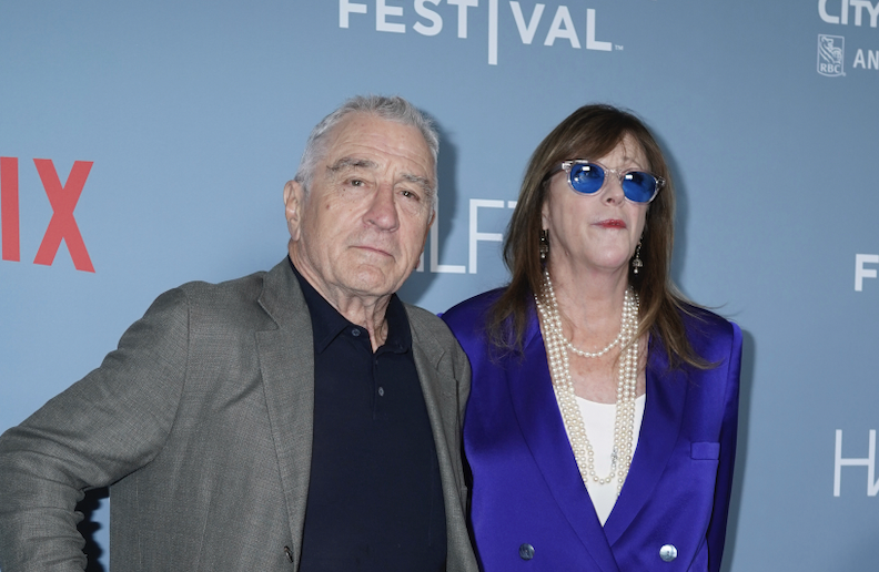 Robert De Niro and Jane Rosenthal at the “Halftime” premiere - Credit: AP