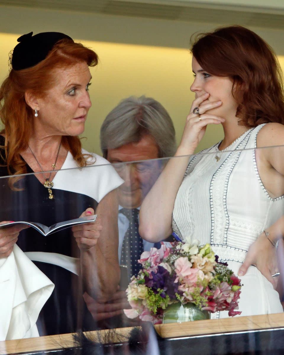 Princess Eugenie's wedding may be slightly awkward for her mum. Source: Getty