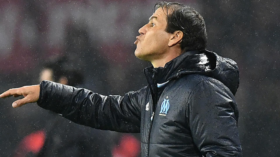 A gritty defensive display kept out PSG and earned Rudi Garcia a point in his first game in charge of Marseille in Ligue 1.