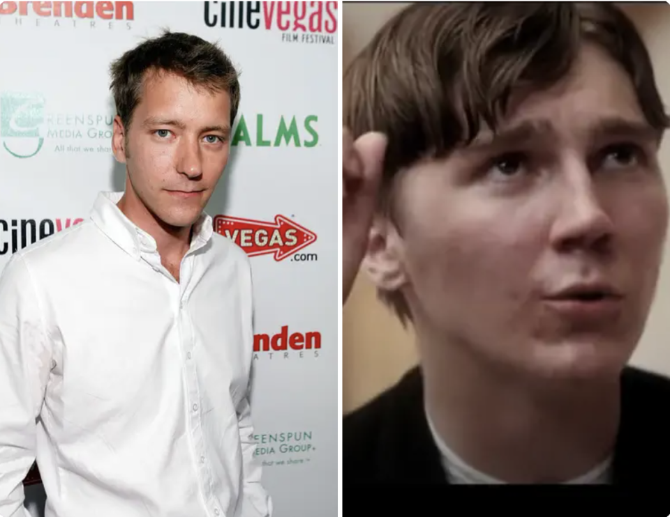 Side-by-side of Kel O'Neill and Paul Dano