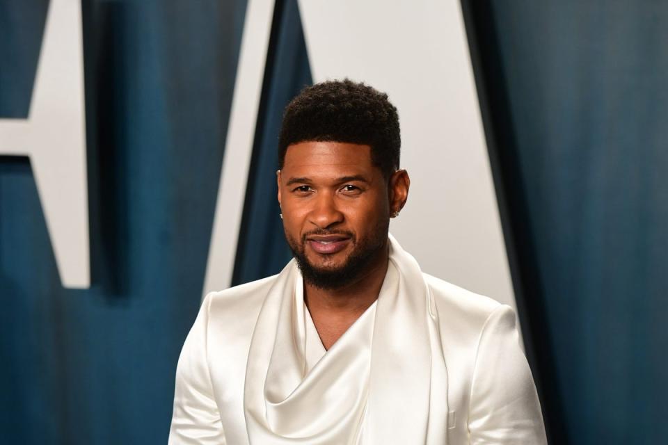 Usher will perform at the Super Bowl in Las Vegas (Ian West / PA Archive)