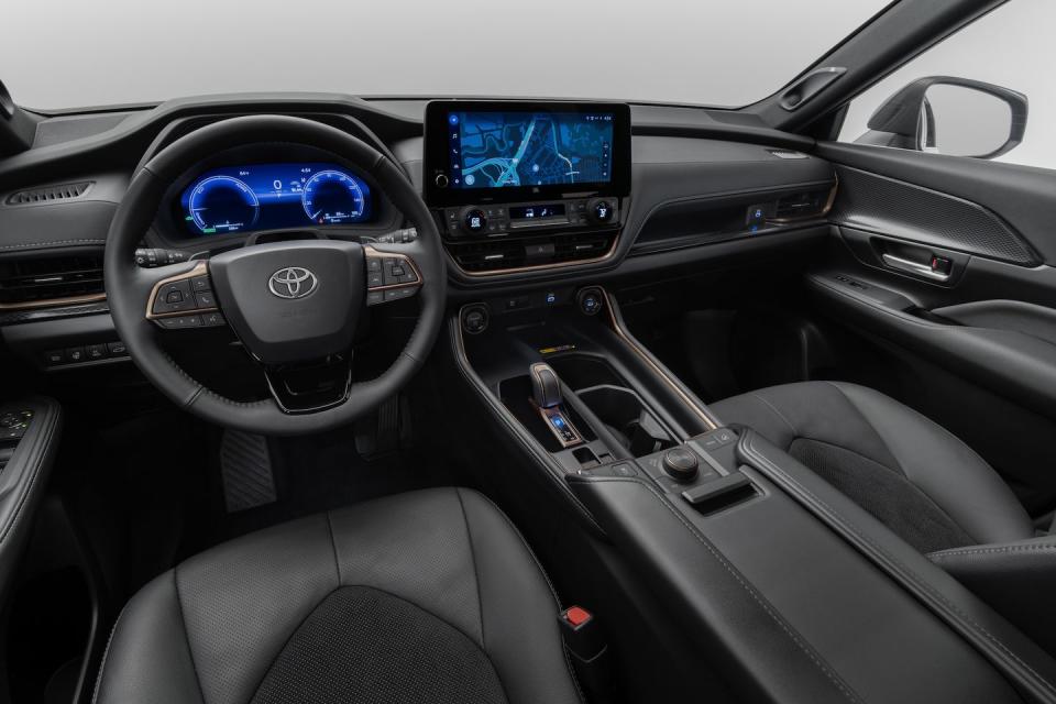 2024 toyota grand highlander interior