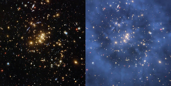 Liz Galaxy Cluster NASA