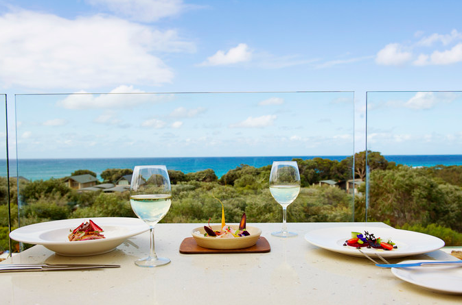 The view from the Pullman Bunker Bay Resort Margaret River