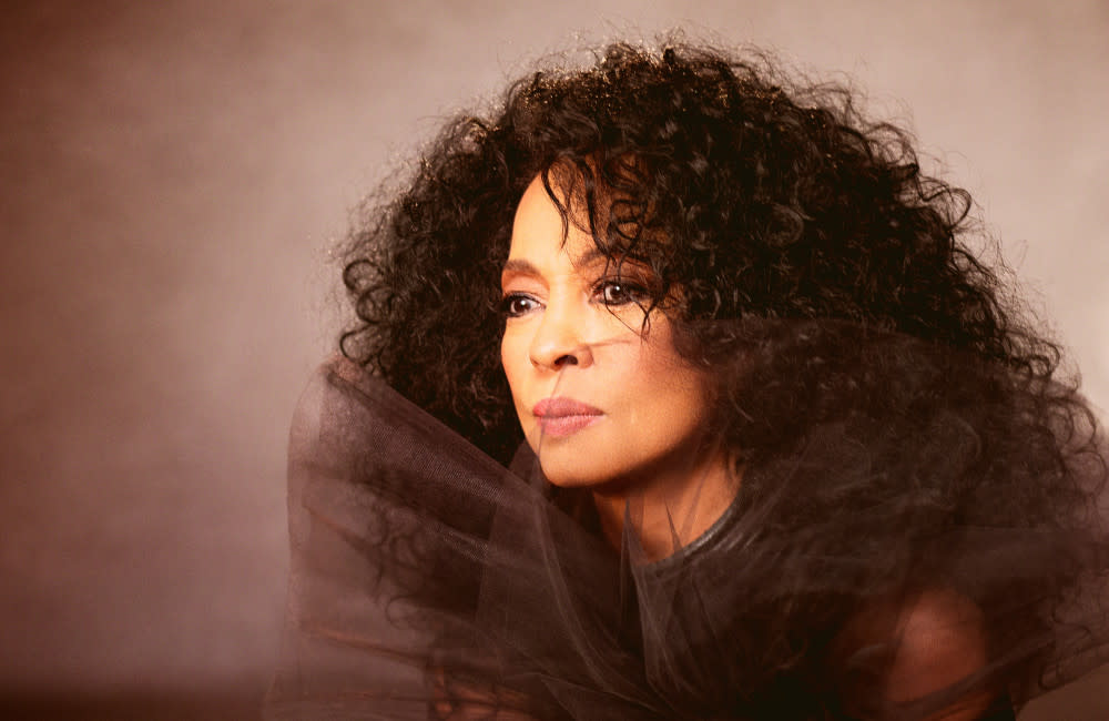 Diana Ross photographed by her son Ross Naess credit:Bang Showbiz