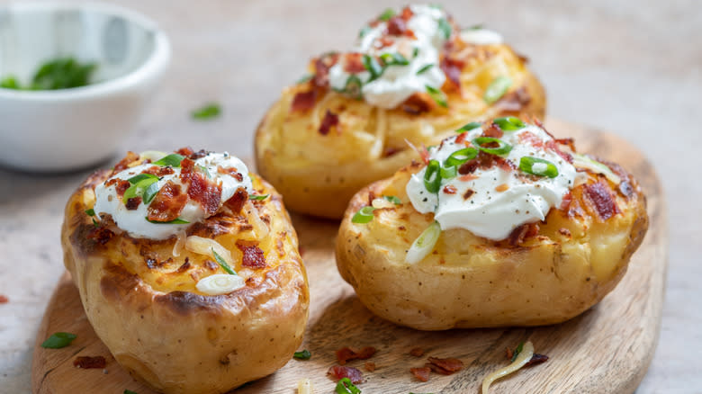 Twice-baked potatoes