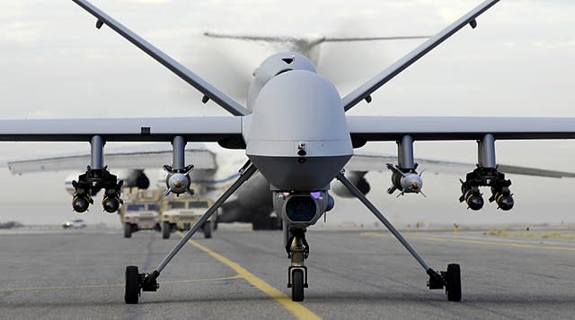 MQ-9B 無人機。 圖：擷自美國防部