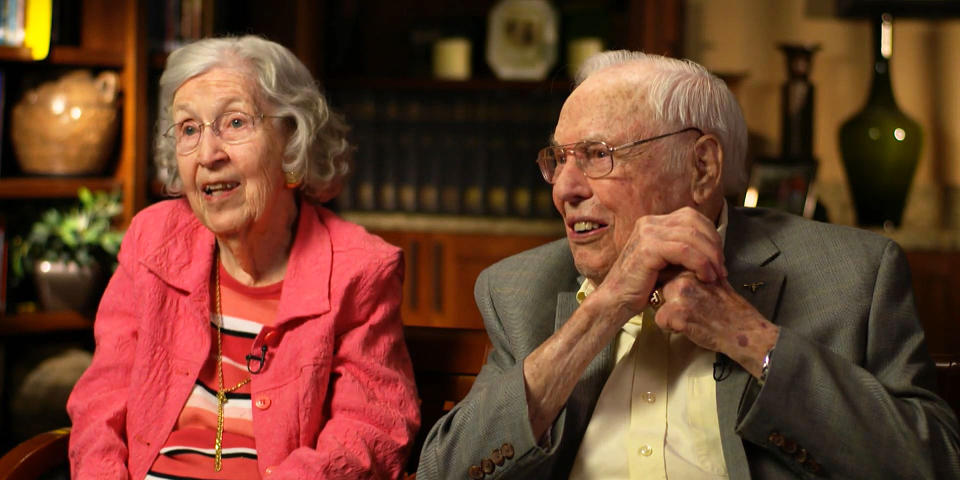 Charlotte and John Henderson are celebrating their 80th Valentine's Day together as the oldest married couple on Earth at a combined 212 years. (TODAY)