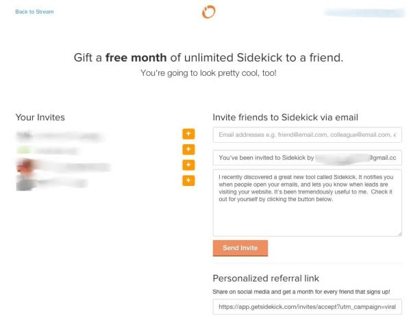 What You Need To Know Before You Start A Referral Marketing Program – Who Will Be Sending The Referrals? image Sidekick invitation.jpeg 600x474