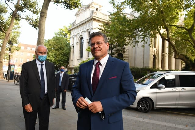 EU Commission vice-president Maros Sefcovic