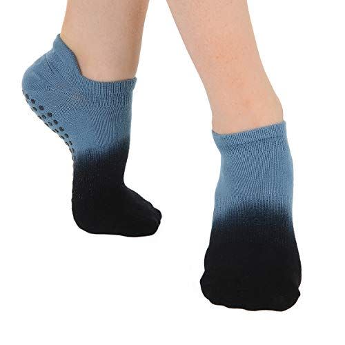 7) Ombre Dyed Grip Socks