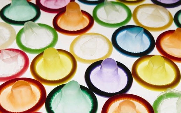 The benefits of condoms are well known, yet nearly half of young people in the UK do not use them with new sexual partners - Alamy