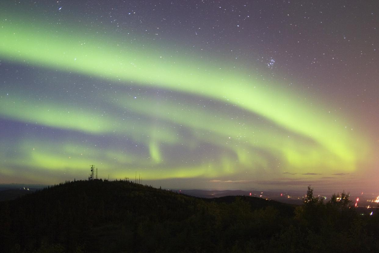 Northern Lights in Fairbanks, Alaska