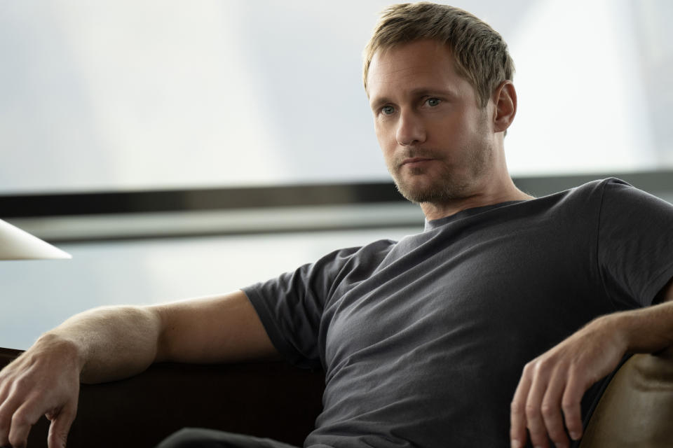 Alexander Skarsgård on <i>Succession</i><span class="copyright">Graeme Hunter—HBO</span>