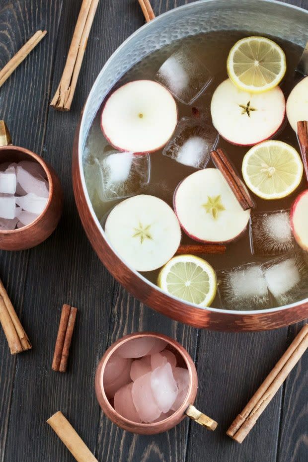 Gingerbread Bourbon Punch