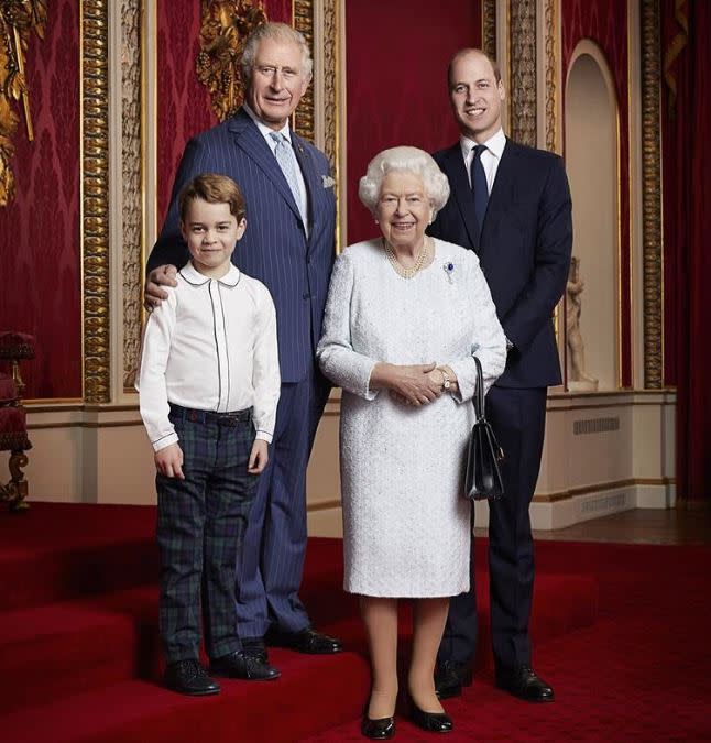 英國女王醫療監護中，查爾斯、威廉王子急趕往探視。（圖／翻攝自theroyalfamily IG）