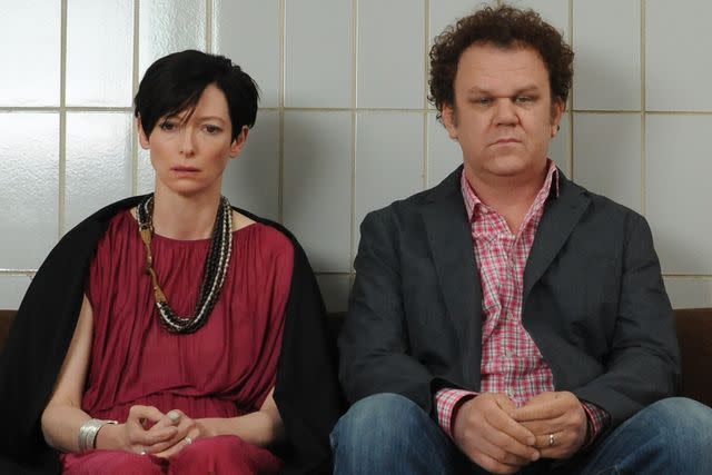 <p>Everett Collection</p> Tilda Swinton and John C. Reilly in 'We Need to Talk About Kevin'