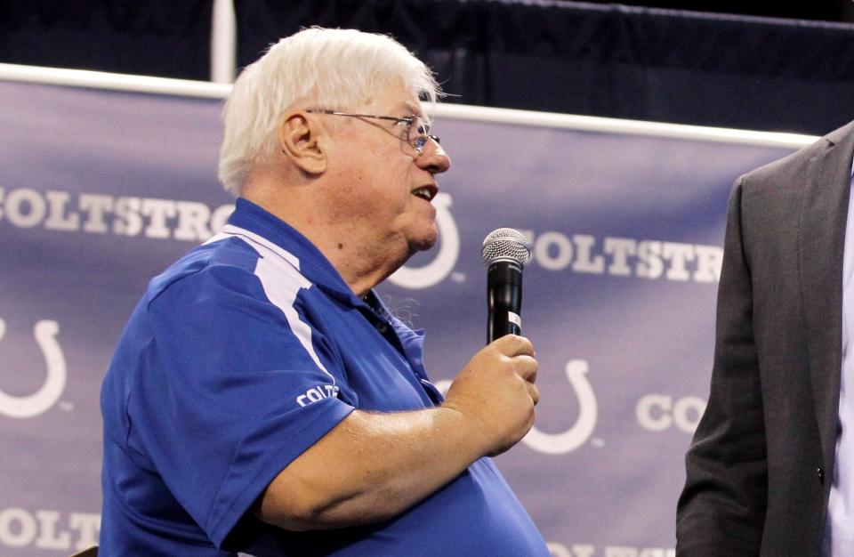 Bob Lamey’s history with the Colts goes back to the team’s move to Indianapolis in 1984. (AP Photo)