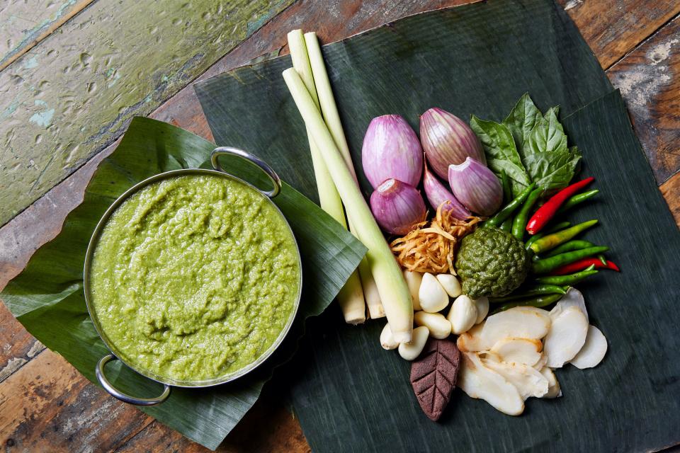 <h1 class="title">Khao Kang Ingredients - HERO</h1><cite class="credit">Photo by Joseph De Leo, Food Styling by Sopon Kosalanan</cite>