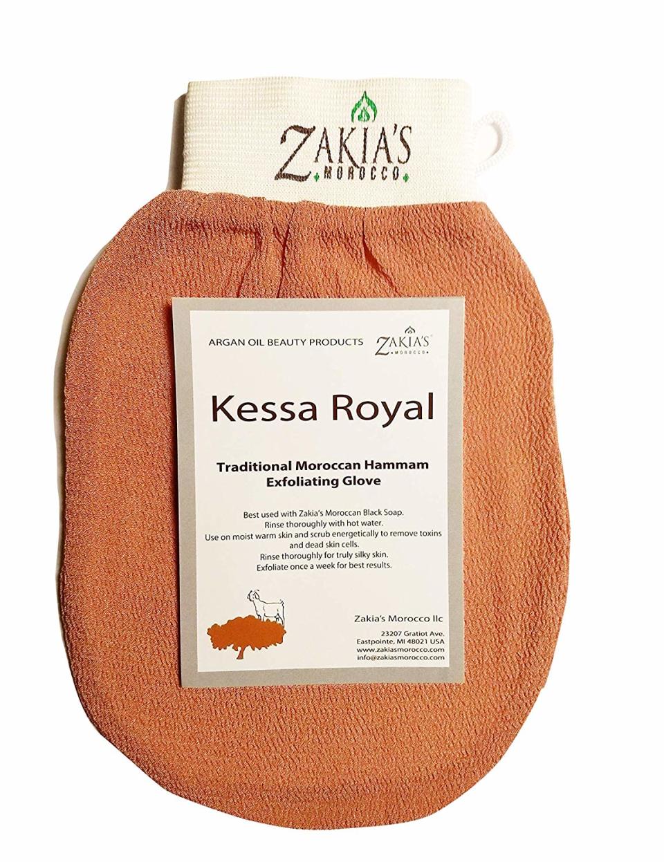 best loofah alternative zakias moroccan glove