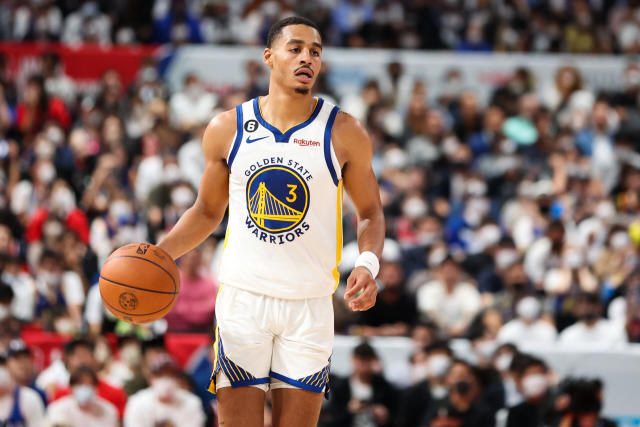 Jordan Poole's first look in Wizards jersey has NBA fans thrilled: “His  villain origin story begins”