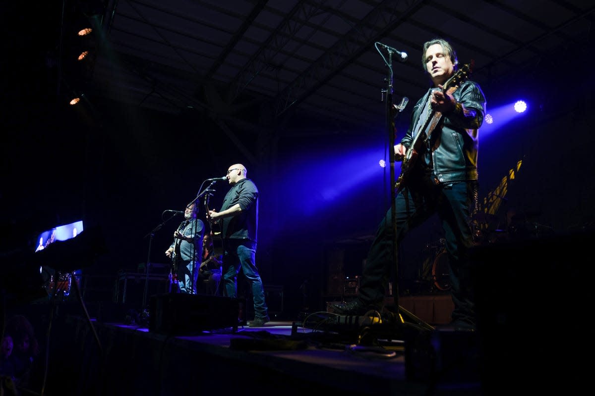 Sister Hazel performs at the groundbreaking of The Convergence in Alachua, Fla. Jan. 7, 2021.