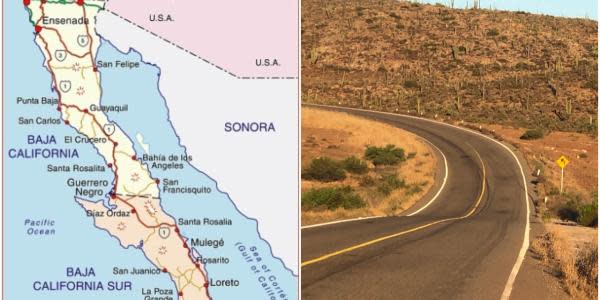 Conoce la historia de la icónica carretera que permite recorrer la Península de Baja California