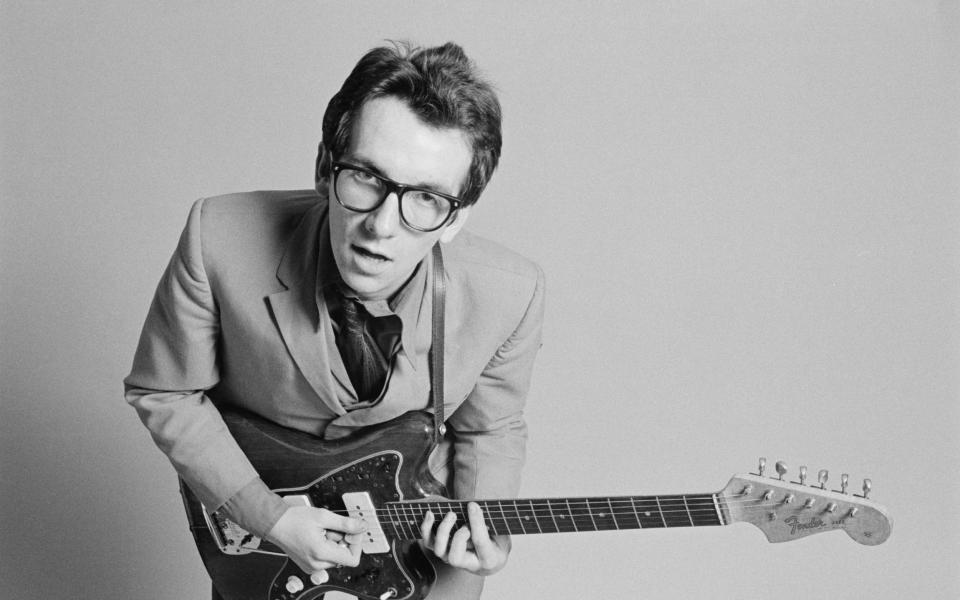 Elvis Costello's 1977 photo shoot for the cover of My Aim Is True - Redferns