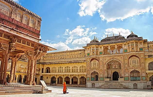 Jaipur in India is known as ‘The Pink City’. Photo: Getty