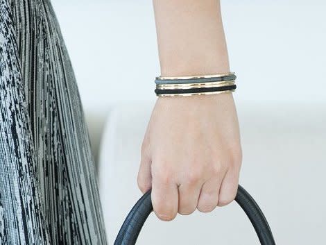 Stainless Steel Hair Tie Bracelet - Classic Design (Photo: The Grommet)