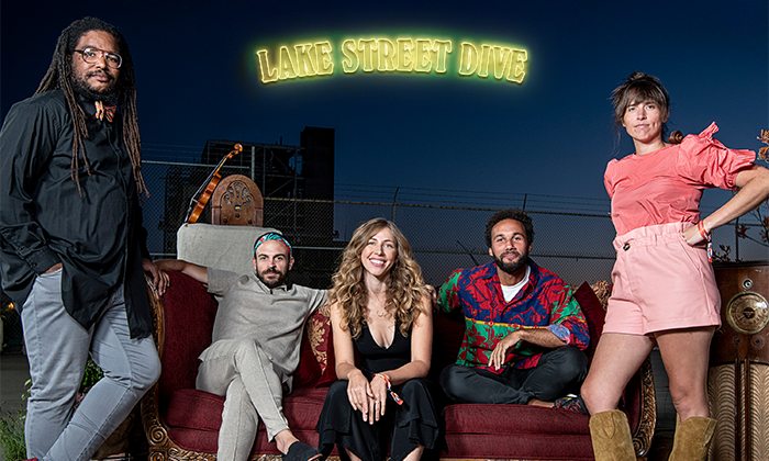 The band Lake Street Dive will perform June 14 at the Cape Cod Melody Tent in Hyannis.