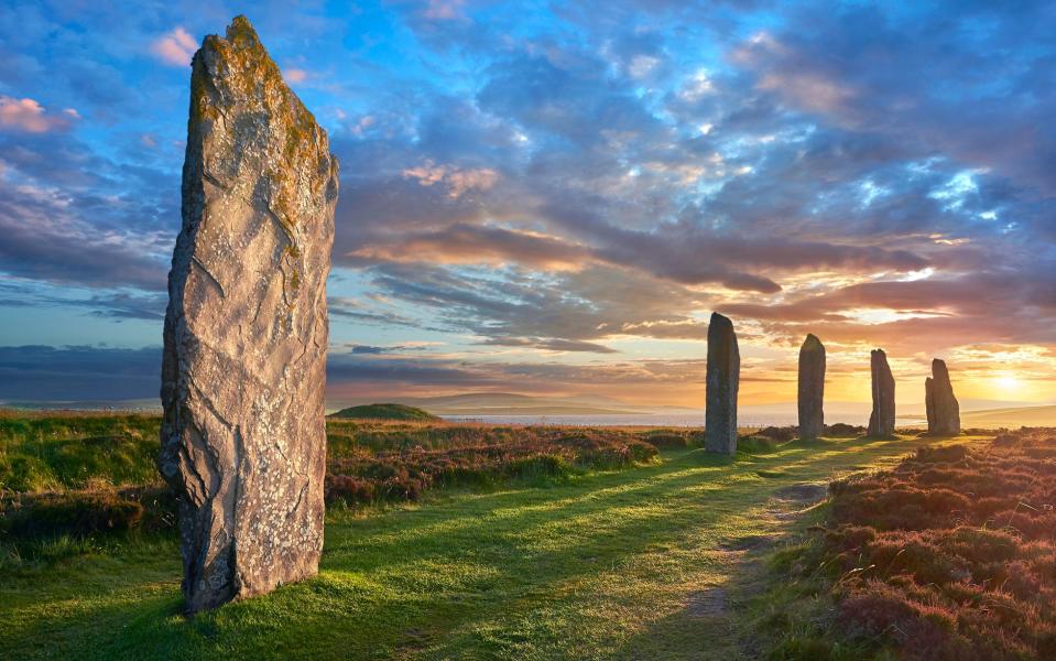 The Ring of Brodgar is found on mainland Orkney - Getty