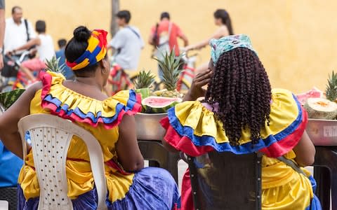 Fruit Sellers in Cartagena - Credit: iStock