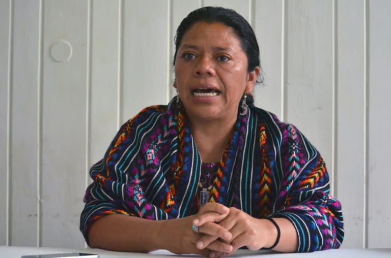 Guatemalan indigenous rights leader Aura Lolita Chavez has received death threats because of her work defending her native land and its natural resources