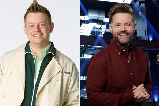 Chuck Hodes/NBCU Photo Bank/NBCUniversal via Getty Images; FOX via Getty Images Richard Blais on Top Chef and now