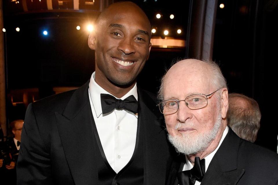 Kobe Bryant and John Williams | Frazer Harrison/Getty