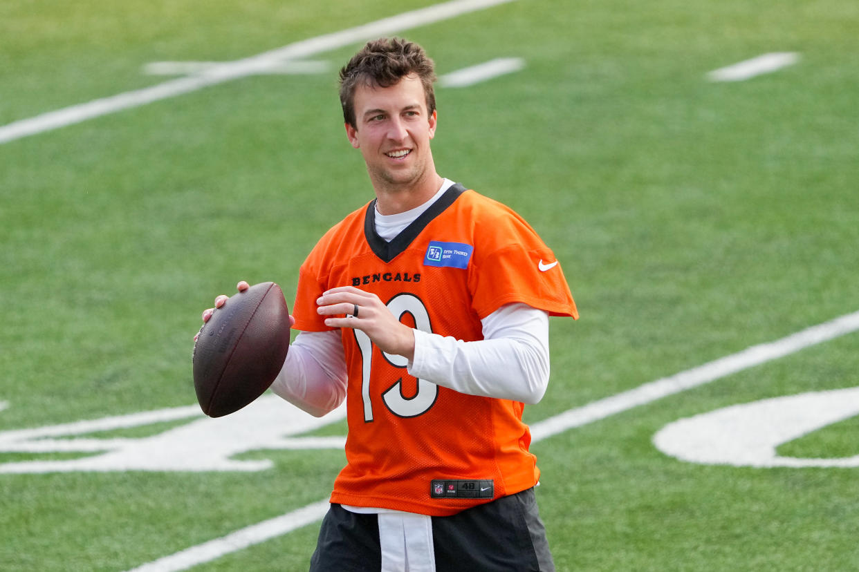 Will Trevor Siemian challenge Zach Wilson for the starting job in New York? (Dylan Buell/Getty Images)