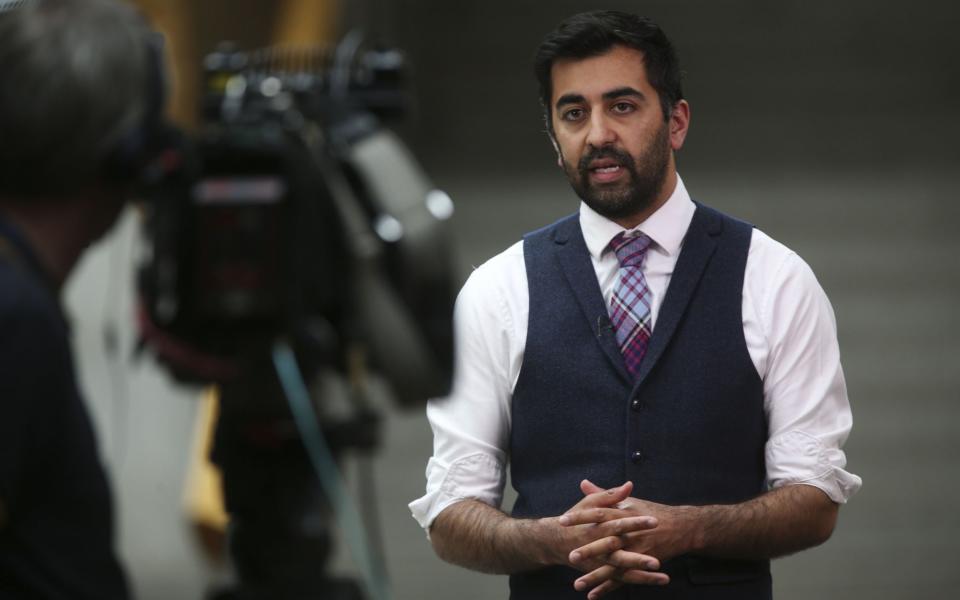 Humza Yousaf, the Scottish Justice Secretary - Getty Images Europe